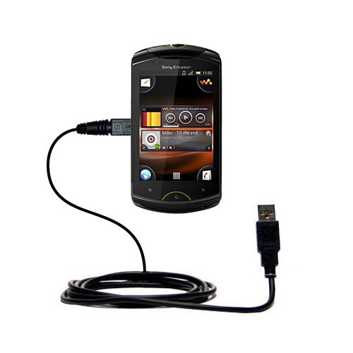 USB Cable compatible with the Sony Ericsson Live with Walkman