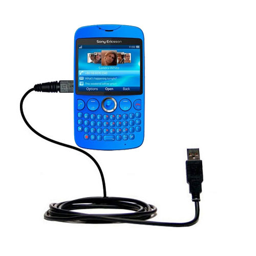 USB Cable compatible with the Sony Ericsson txt Pro