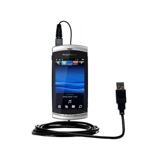 USB Cable compatible with the Sony Ericsson Vivaz 2