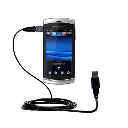 USB Cable compatible with the Sony Ericsson Vivaz A