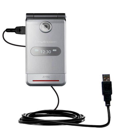USB Cable compatible with the Sony Ericsson Z770