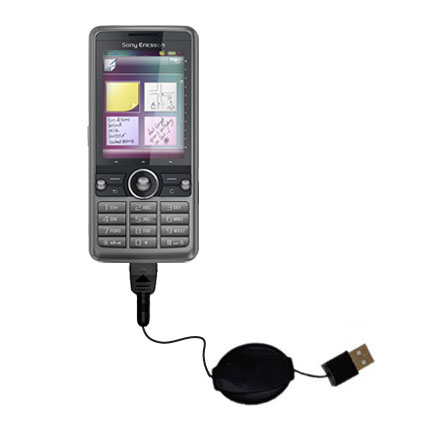 Retractable USB Power Port Ready charger cable designed for the Sony Ericsson Z780 and uses TipExchange