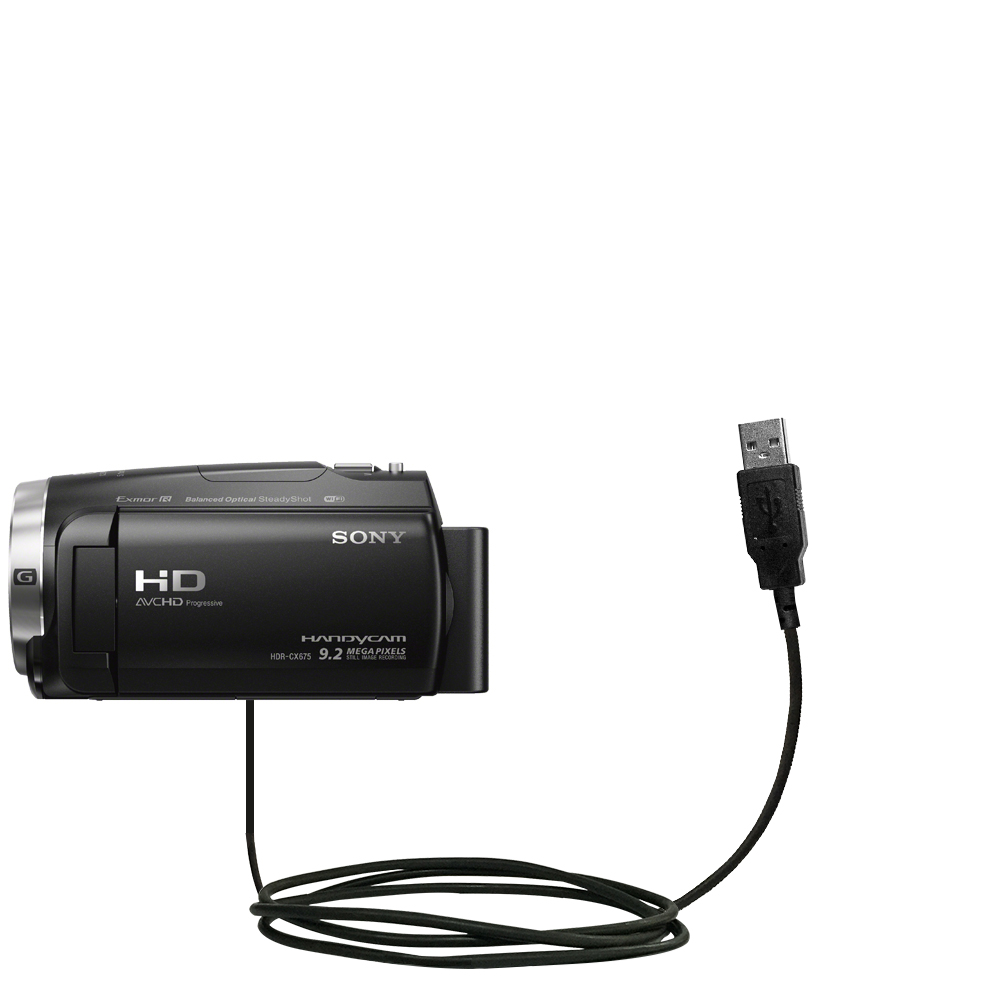 USB Cable compatible with the Sony HDR-CX675 / CX675