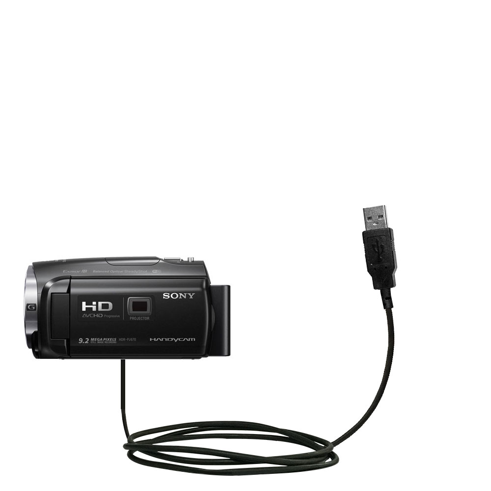 USB Cable compatible with the Sony HDR-PJ440 / HDR-PJ670