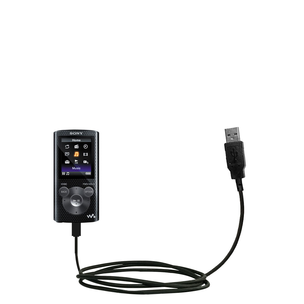 USB Cable compatible with the Sony NWZ-E383 / NWZ-E384 / NWZ-E385