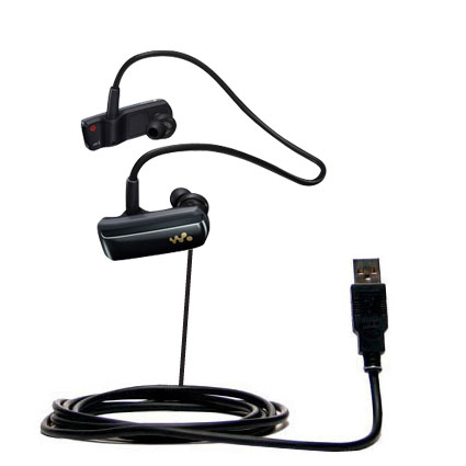 USB Cable compatible with the Sony NWZ-W252 Headset