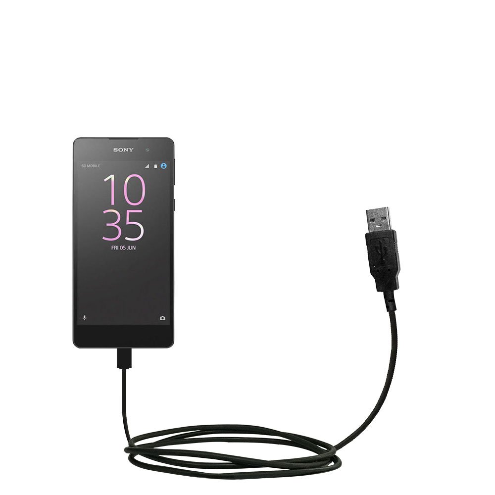 USB Cable compatible with the Sony Xperia E5