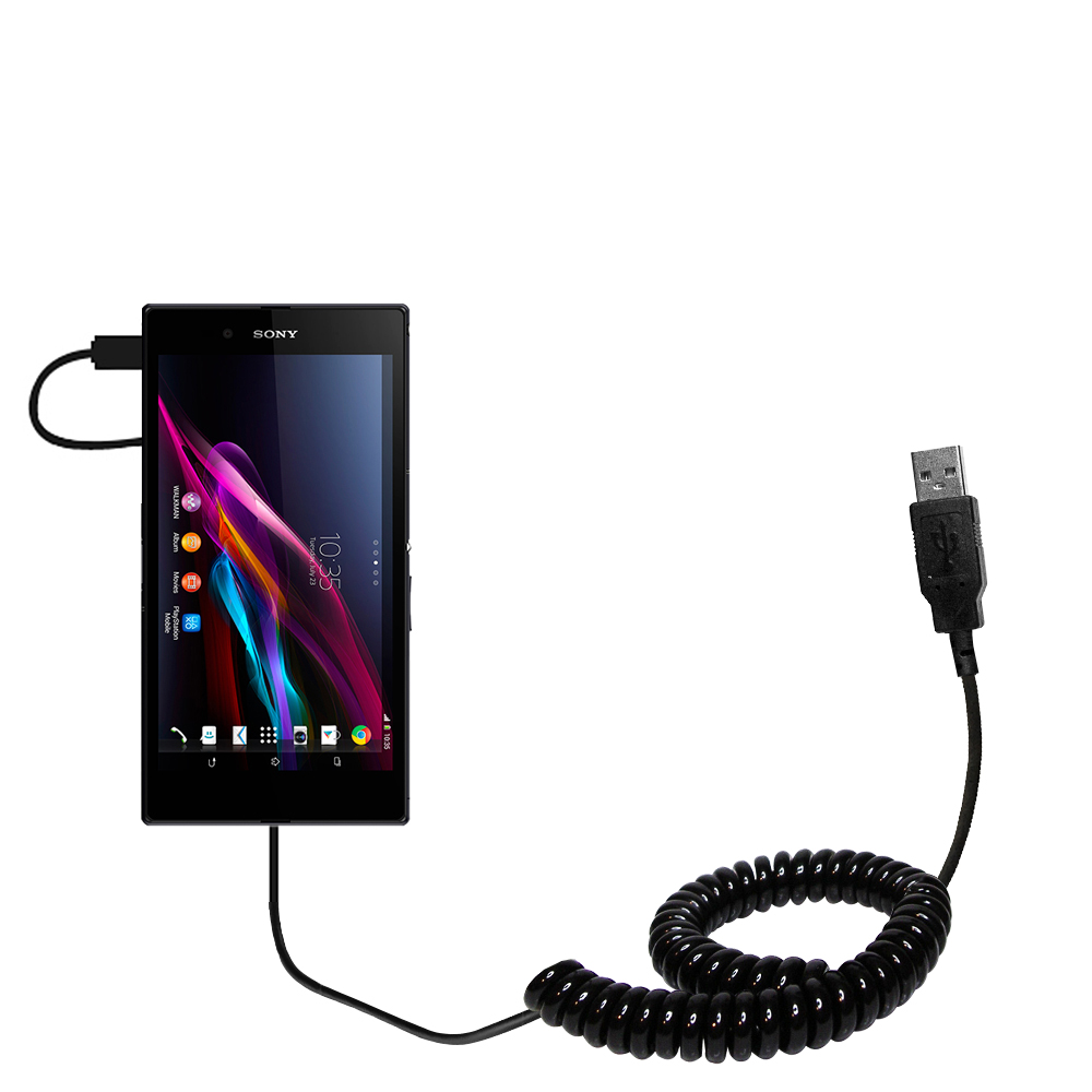 meget instinkt Minister USB Power Port Ready retractable USB charge USB cable wired specifically  for the Sony Xperia Z Ultra and uses TipExchange