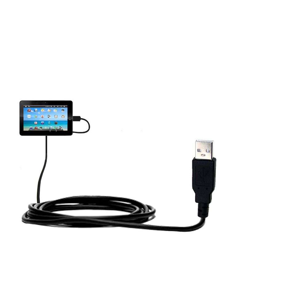 USB Cable compatible with the Sylvania SYTAB10ST 10 inch Magni Tablet