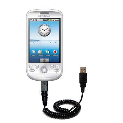 Coiled USB Cable compatible with the T-Mobile myTouch 3G