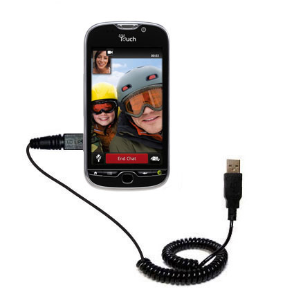 Coiled USB Cable compatible with the T-Mobile myTouch 4G