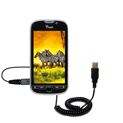 Coiled USB Cable compatible with the T-Mobile myTouch HD