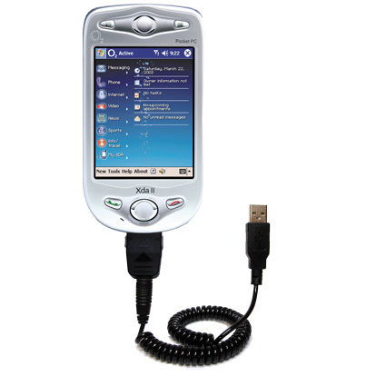 Coiled USB Cable compatible with the T-Mobile MDA II