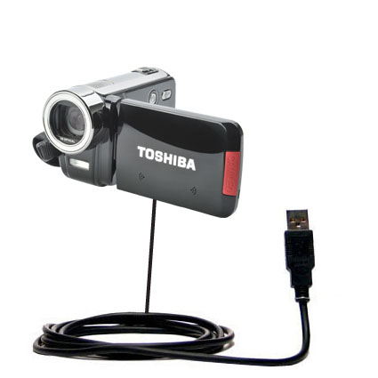 USB Cable compatible with the Toshiba CAMILEO H30 HD Camcorder