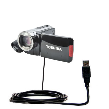 USB Cable compatible with the Toshiba CAMILEO X100 HD Camcorder