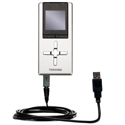 USB Cable compatible with the Toshiba Gigabeat MEU202