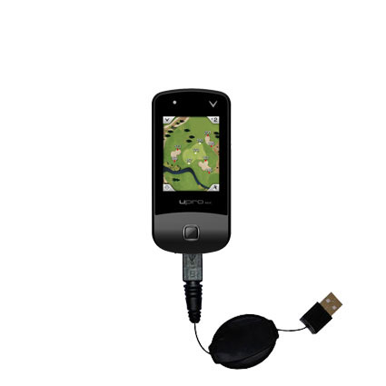 Retractable USB Power Port Ready charger cable designed for the uPro MX and uses TipExchange