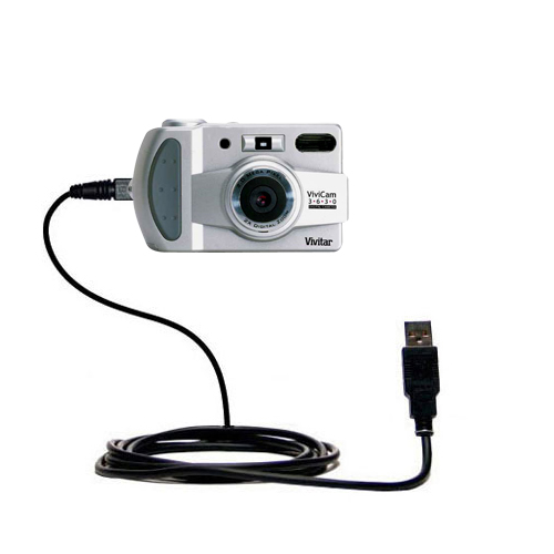 USB Data Cable compatible with the Vivitar ViviCam 3630