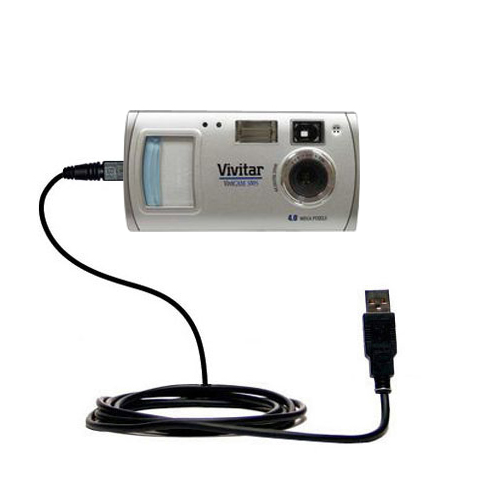 USB Data Cable compatible with the Vivitar ViviCam 3805