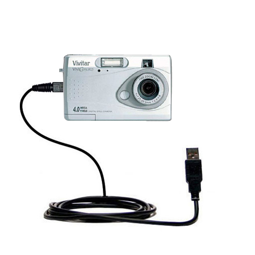 USB Data Cable compatible with the Vivitar ViviCam 3825