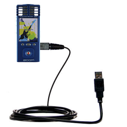 USB Cable compatible with the Zoom Handy Video Recorder Q3