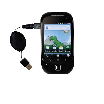 Retractable USB Power Port Ready charger cable designed for the ZTE Mimosa Mini and uses TipExchange
