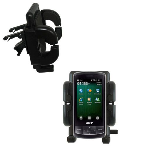 Vent Swivel Car Auto Holder Mount compatible with the Acer beTouch E200 E210
