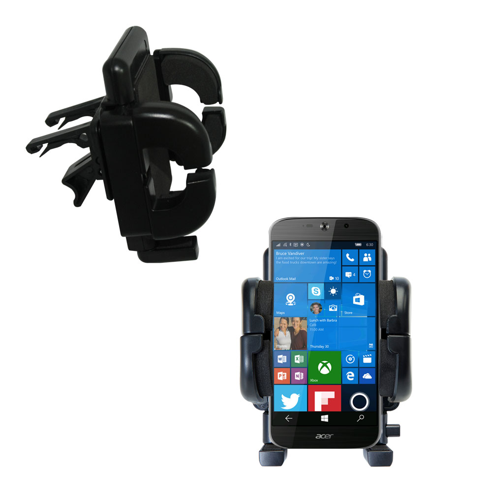 Vent Swivel Car Auto Holder Mount compatible with the Acer Liquid Jade Primo