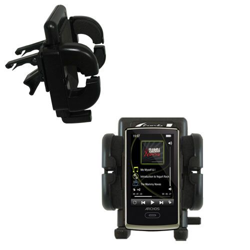 Vent Swivel Car Auto Holder Mount compatible with the Archos 1 / 2 / 3 Vision A30VC