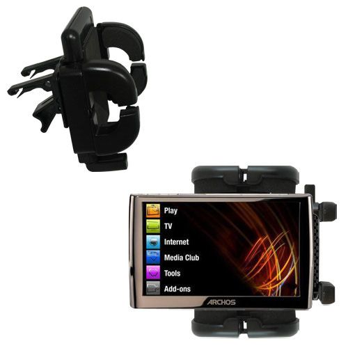 Vent Swivel Car Auto Holder Mount compatible with the Archos 5 5g (all GB Sizes)