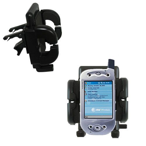 Vent Swivel Car Auto Holder Mount compatible with the AT&T SX56 SX66 Pocket PC Phone