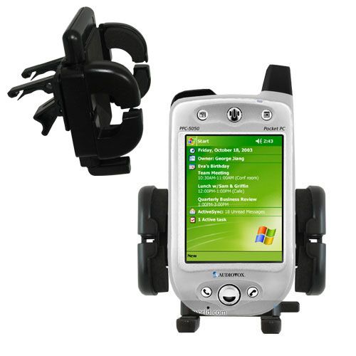 Vent Swivel Car Auto Holder Mount compatible with the Audiovox 5050 Pocket PC Phone