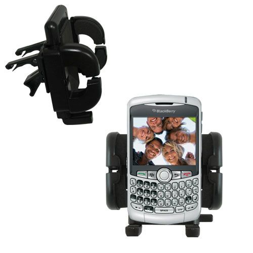 Vent Swivel Car Auto Holder Mount compatible with the Blackberry 8300 Curve