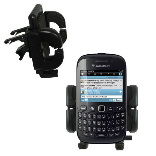 Vent Swivel Car Auto Holder Mount compatible with the Blackberry Curve 9220