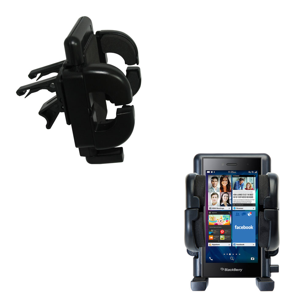 Vent Swivel Car Auto Holder Mount compatible with the Blackberry Leap