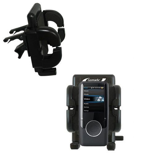 Vent Swivel Car Auto Holder Mount compatible with the Coby MP707 Video MP3 Player
