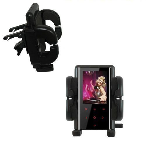 Vent Swivel Car Auto Holder Mount compatible with the Coby MP725