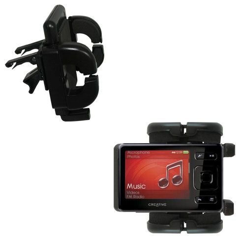 Vent Swivel Car Auto Holder Mount compatible with the Creative Zen (All GB Versions)