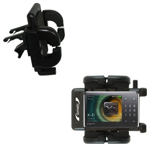 Vent Swivel Car Auto Holder Mount compatible with the Creative Zen X-Fi
