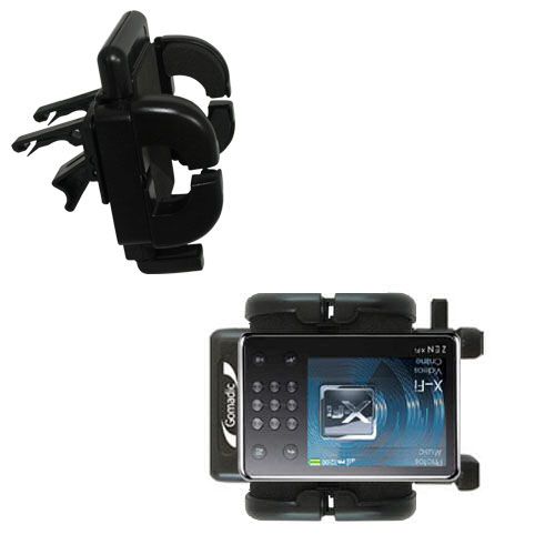 Vent Swivel Car Auto Holder Mount compatible with the Creative Zen X-Fi with Wireless LAN