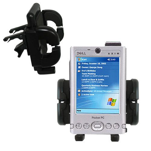 Vent Swivel Car Auto Holder Mount compatible with the Dell Axim x30