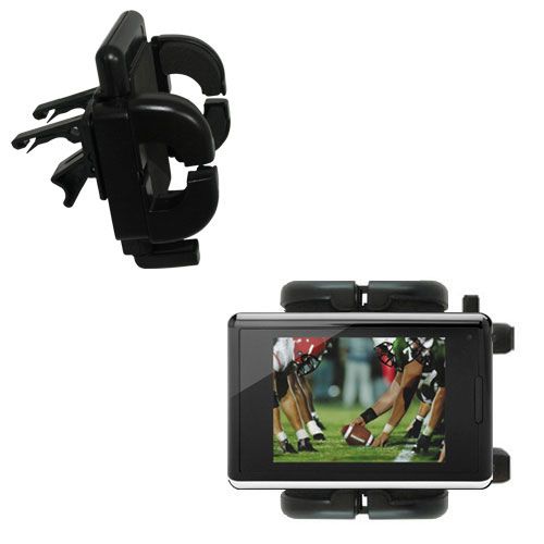 Vent Swivel Car Auto Holder Mount compatible with the FLO TV PTV 350 Personal Television