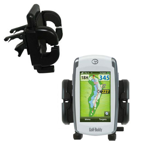 Vent Swivel Car Auto Holder Mount compatible with the Golf Buddy Platinum