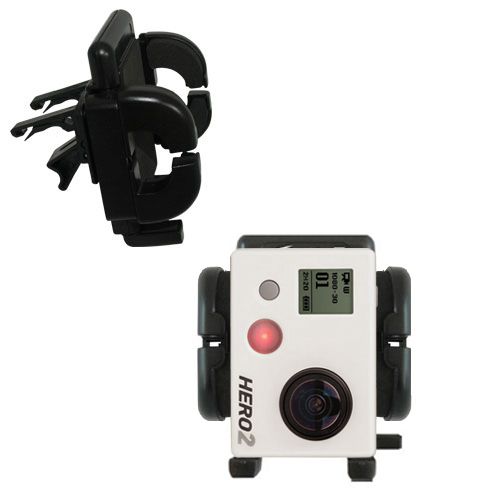Vent Swivel Car Auto Holder Mount compatible with the GoPro Hero 2