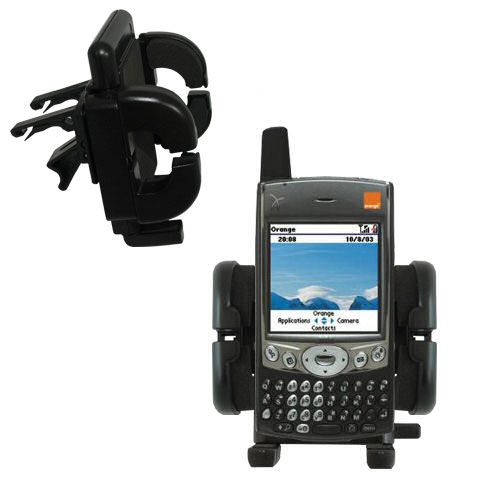 Vent Swivel Car Auto Holder Mount compatible with the Handspring Treo 600