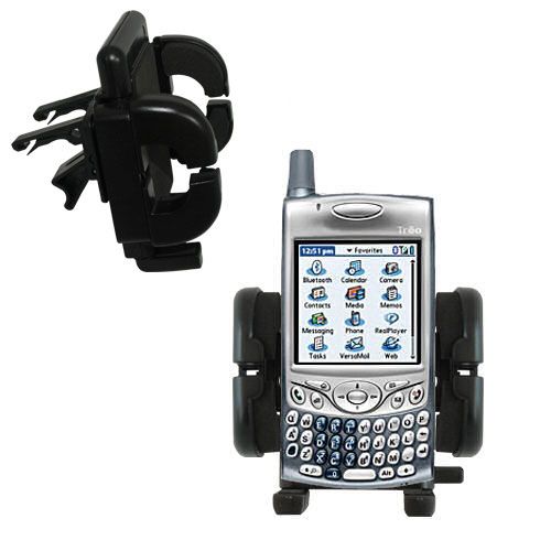 Vent Swivel Car Auto Holder Mount compatible with the Handspring Treo 650