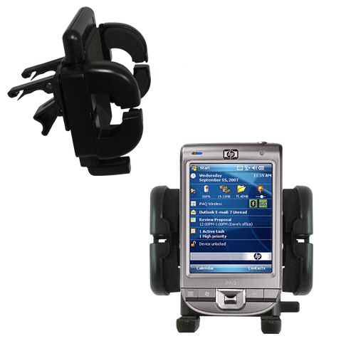 Vent Swivel Car Auto Holder Mount compatible with the HP iPaq 110