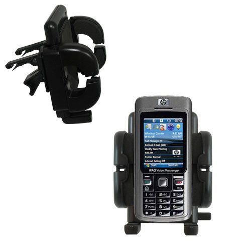 Vent Swivel Car Auto Holder Mount compatible with the HP iPAQ 500 Voice Messanger