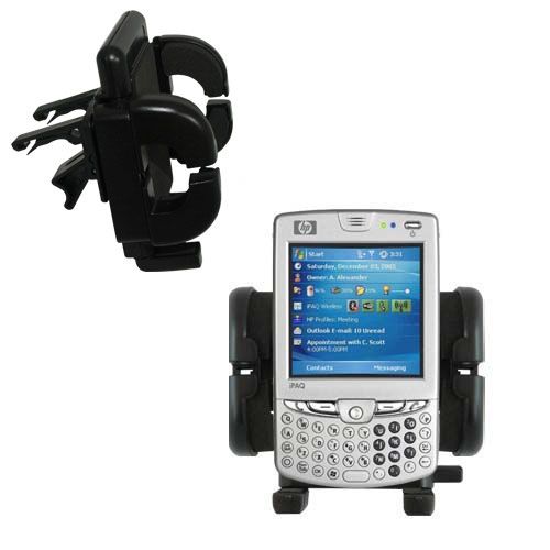 Vent Swivel Car Auto Holder Mount compatible with the HP iPAQ hw6950