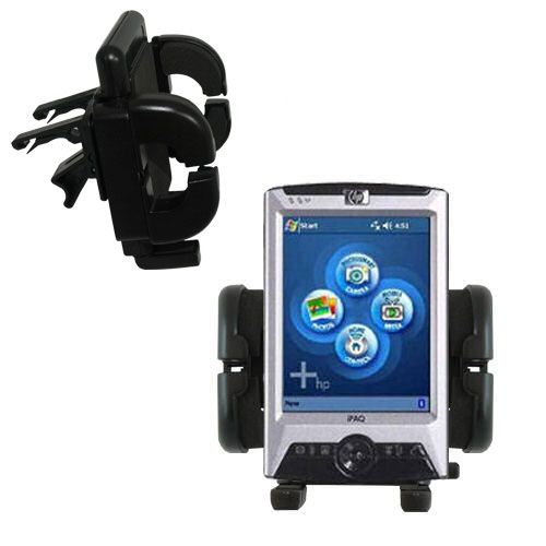 Vent Swivel Car Auto Holder Mount compatible with the HP iPAQ rx1700 Series